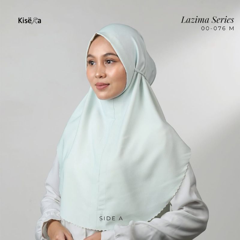 Kisera Kerudung Bergo Hijab 2 Warna, Jilbab Praktis Cantik "Lazima 00-076 M"
