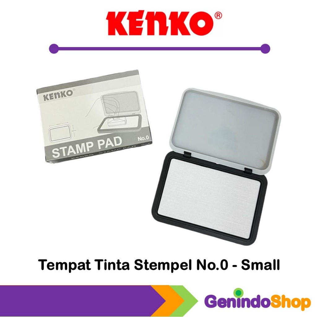 

Bak Tempat Tinta Stempel / Stamp Pad No.0 Kenko