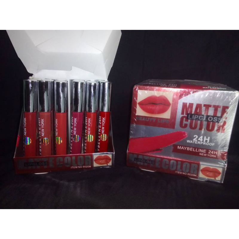 MAYBELLINE / Matte Color / LipGloss / Waterpoof 24H