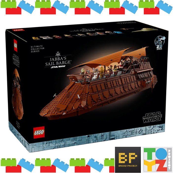 Lego StarWars UCS 75397 Jabba's Sail Barge