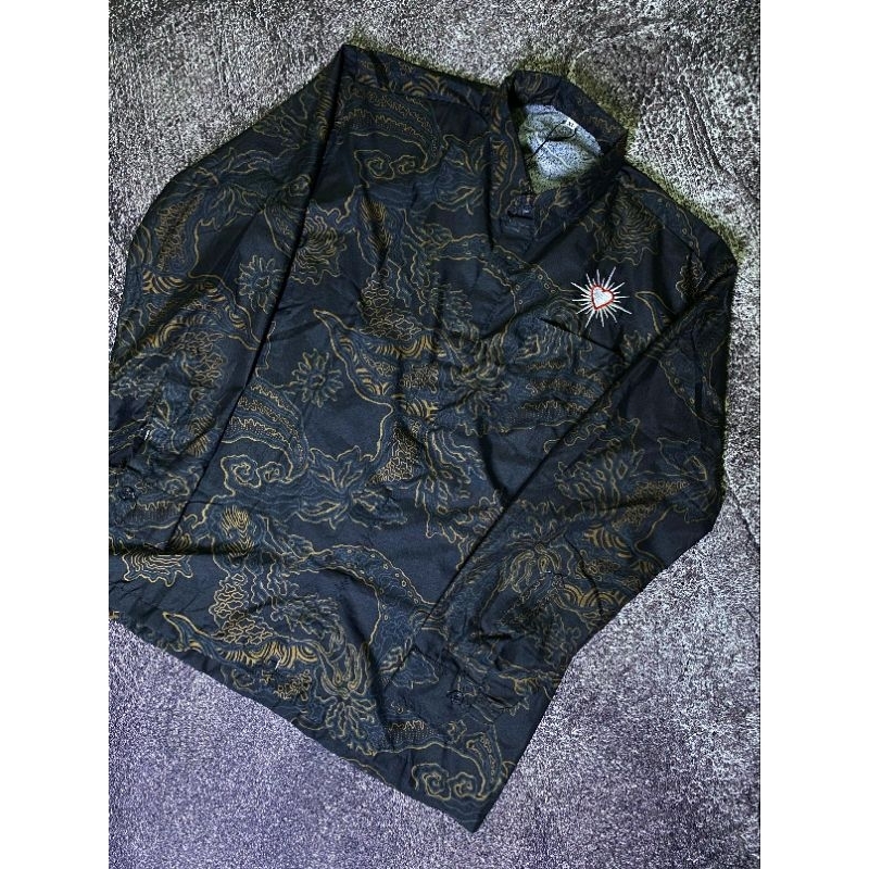 KEMEJA HEM LENGAN PANJANG BATIK PRIA PSHT SETIA HATI TERATE