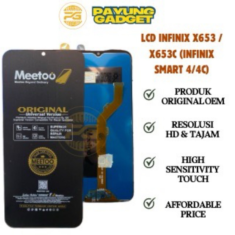 LCD INFINIX X653 / X653C (INFINIX SMART 4 / 4C) ORIGINAL FULLSET