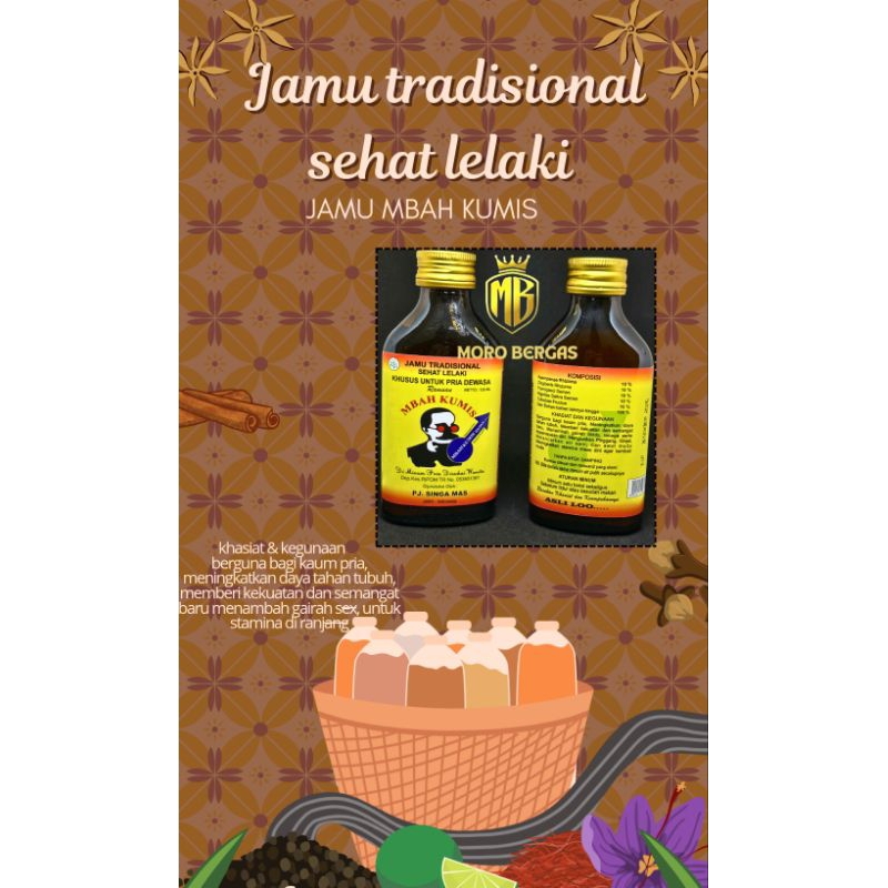 Jamu kuat mbah kumis di jamin berkualitas 100% 120ml
