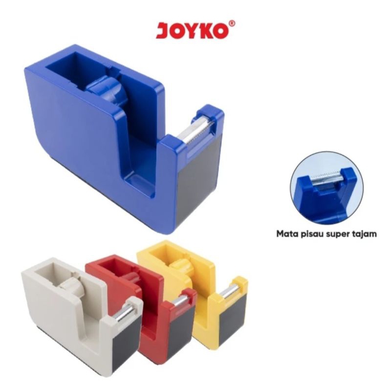

Tape Cutter Tape Dispenser Pemotong Pita Perekat Joyko TD-101