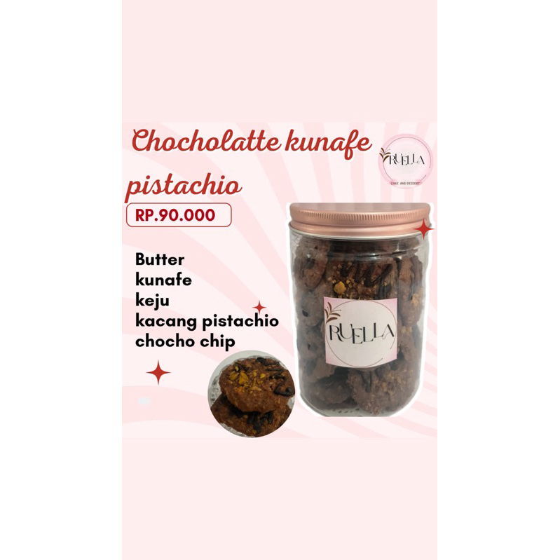 

Chocholatte Kunafe Pistachio