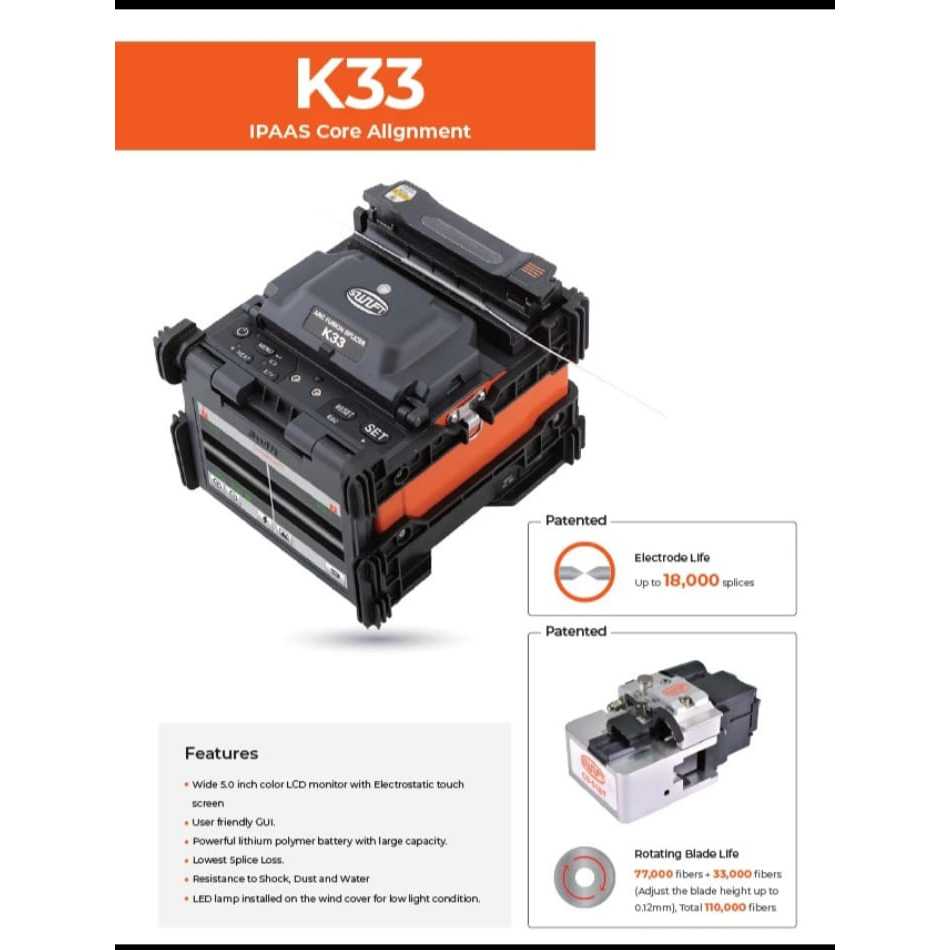 SPLICER SWIFT K33/Mesin Splicer