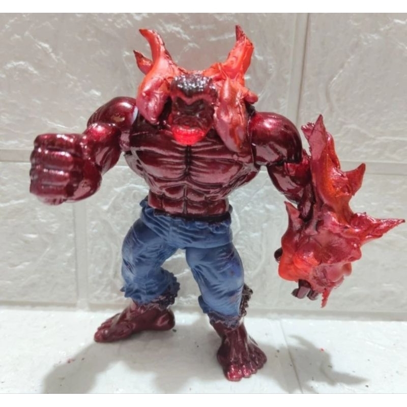 figure red hulk thunderbolt figure thadeus ross tinggi 13 cm hulk merah figure hulk figure thunderbo