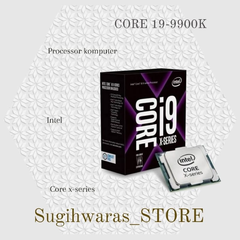 INTEL PROCESSOR I9-9900K GARANSI RESMI