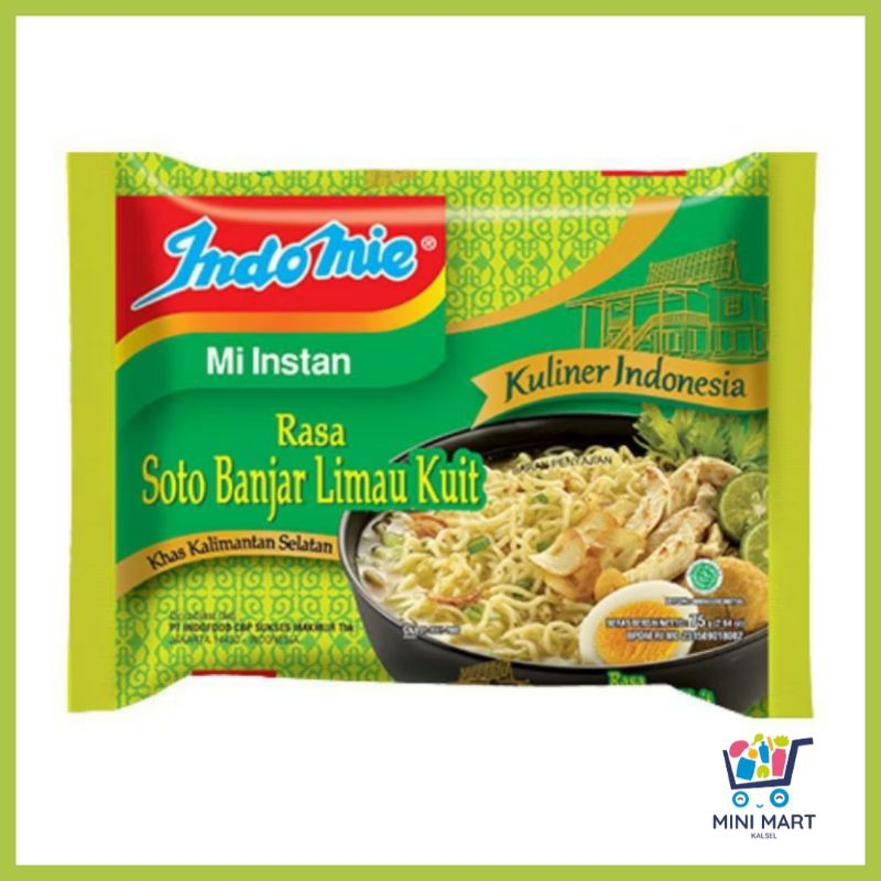 

Mini Mart Kalsel - Indomie Rasa Soto Banjar Limau Kuit 75gr (Dipacking Kardus)