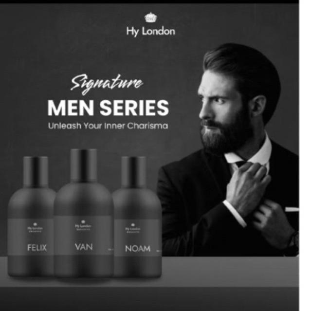 Parfum Hy LONDON MEN SERIES (isi 3 Pcs)