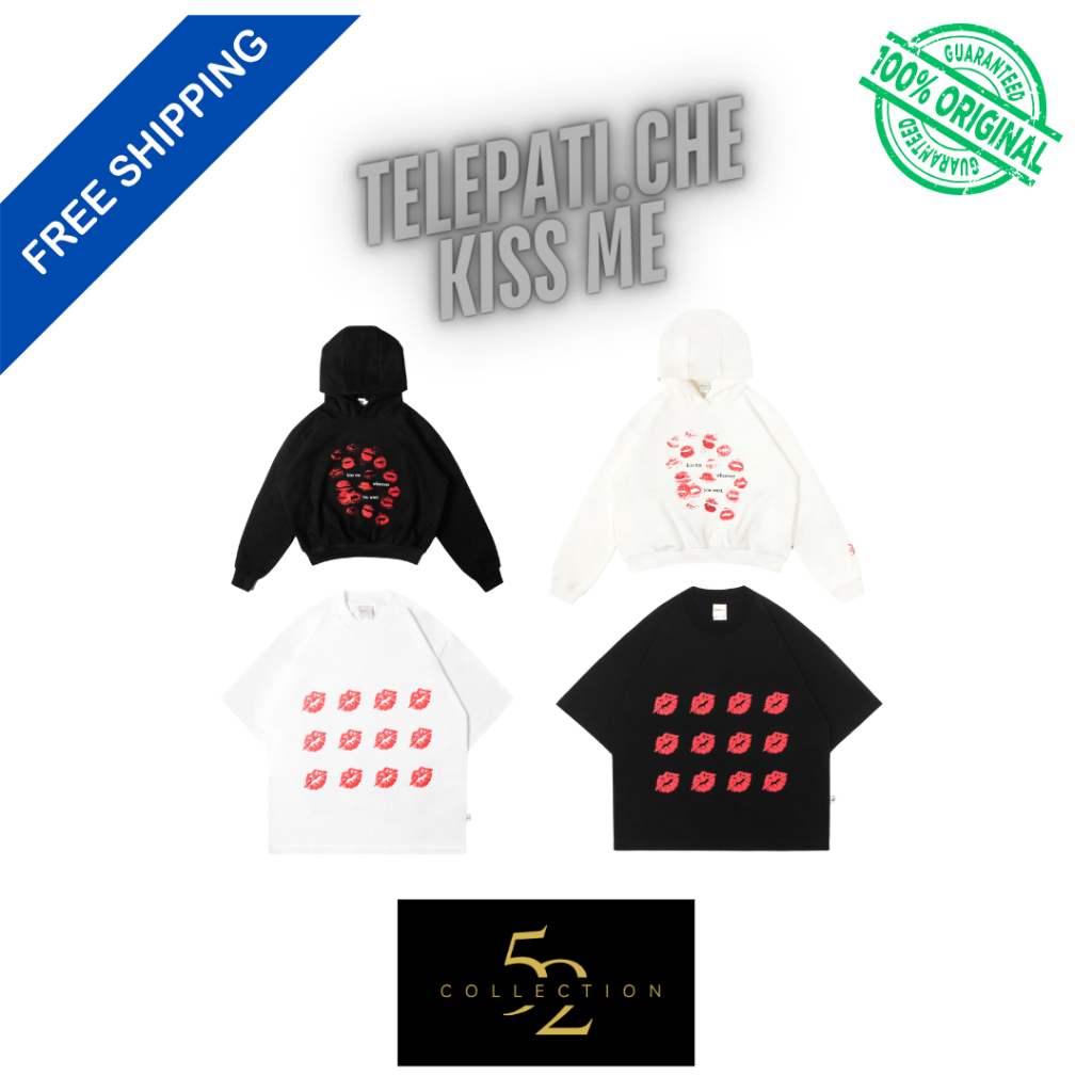 [ORIGINAL 100%] HOODIE KISS ME TELEPATI