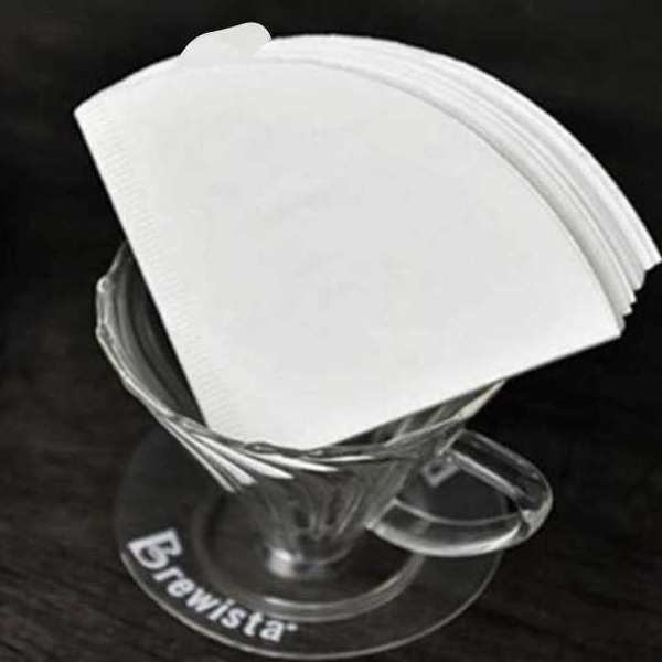 HJ6 Kes Saringan Kopi V6 Drip 1  2 Serve 1 PCS Putih