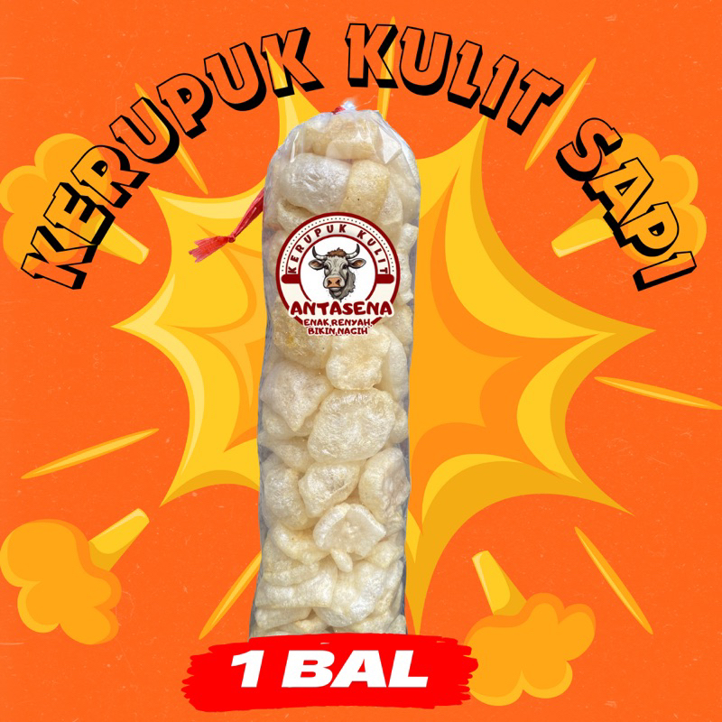 

Kerupuk kulit sapi 1 bal dorokdok kerupuk kulit enak renyah bikin nagih