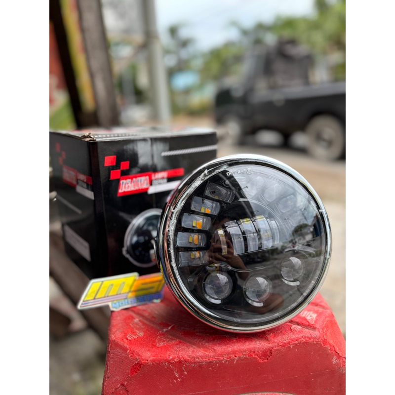 Lampu Daymaker Set Batok Ninja Ss Ninja R Batok Lampu Ninja Set Daymaker 16 Led