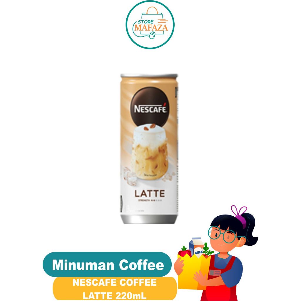 

NESCAFE COFFEE DRINK LATTE 1 CARTON ISI 24 KLG 220mL