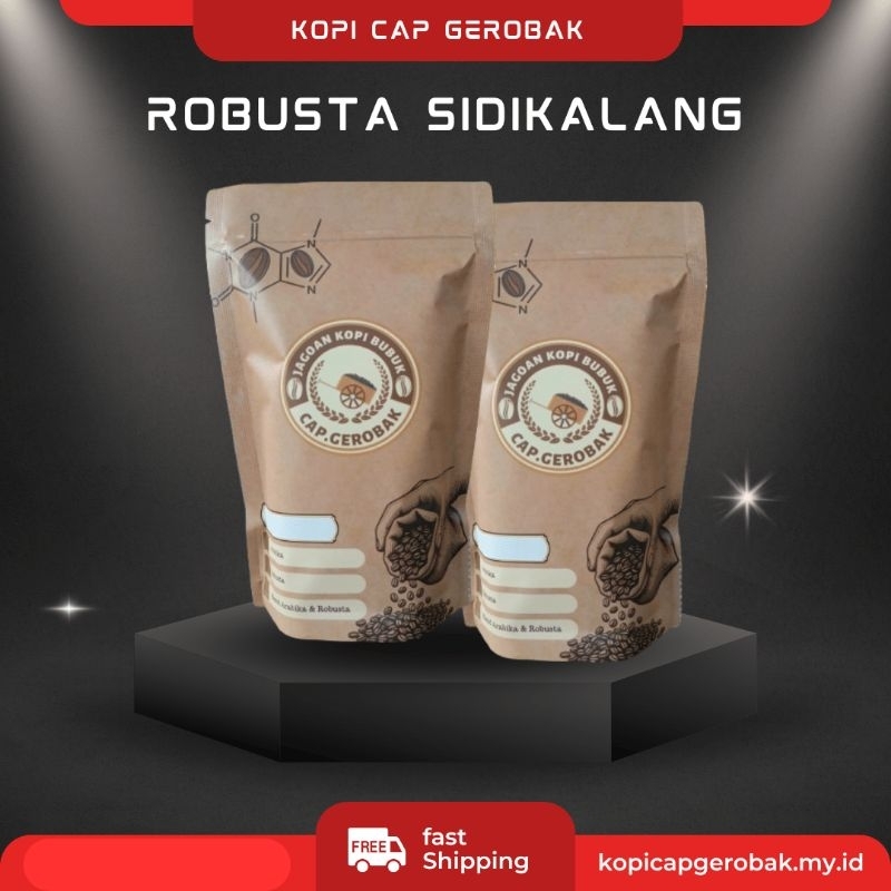 

Kopi Robusta Sidikalang 500gram - 1kg Kopi Giling Enak Termurah Cap Gerobak