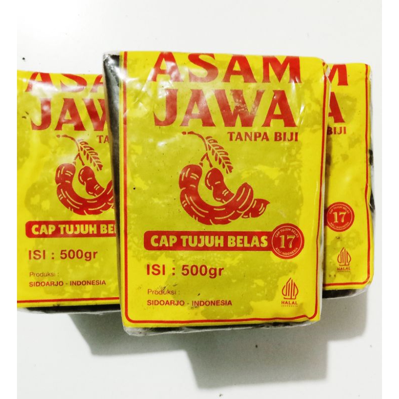 

Asam jawa tanpa biji ukuran 500gram