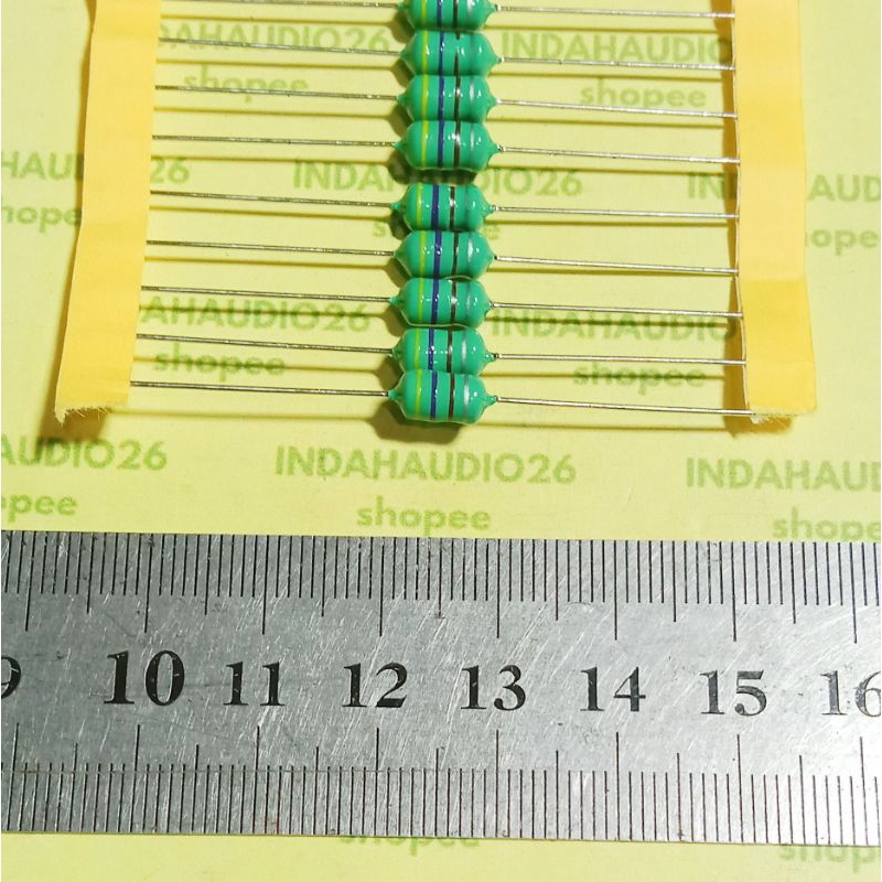 470uh 1w induktor  471 1W 10% kuning ungu coklat silver lilitan inductor 1 watt 470uh 0,47mh 0,470mh