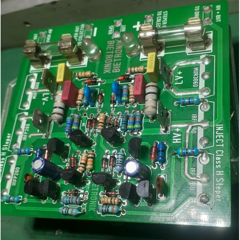 steper driver power class h injeksi pcb doble layer