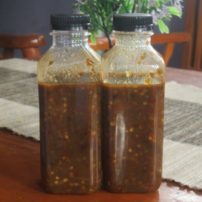 

Sambel rujak kangkung/sambel terasi 250ml khas cibingbin