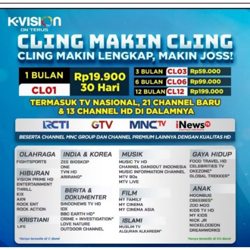 paket kvision cling 3bln