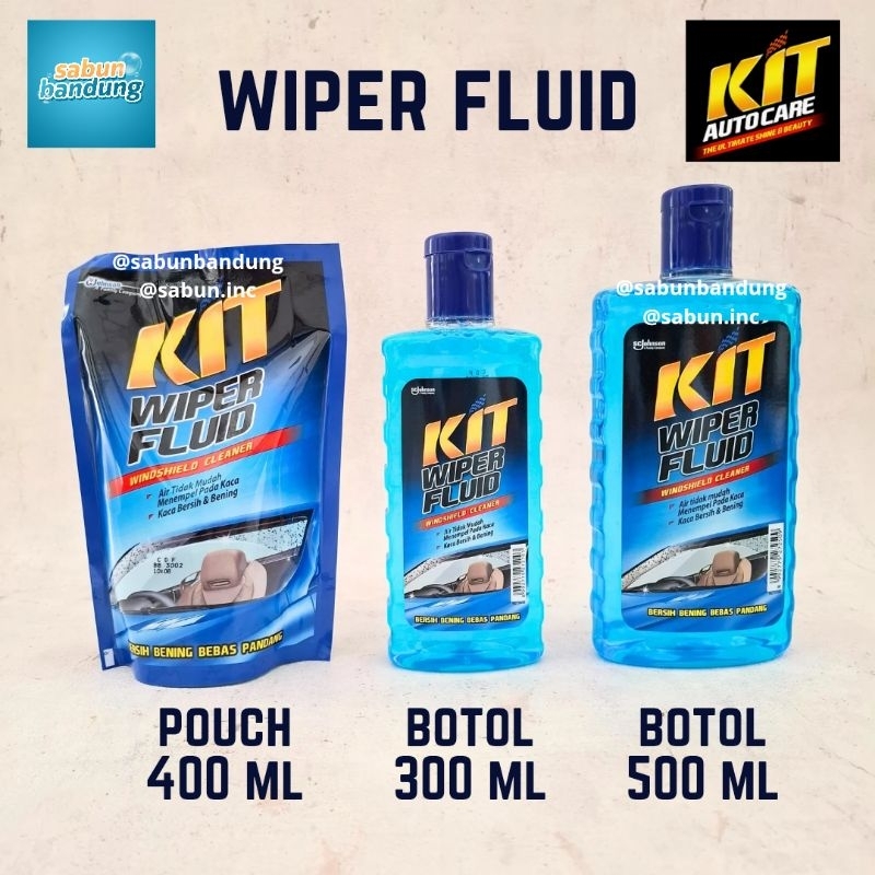 KIT Wiper Fluid Pembersih Kaca Mobil