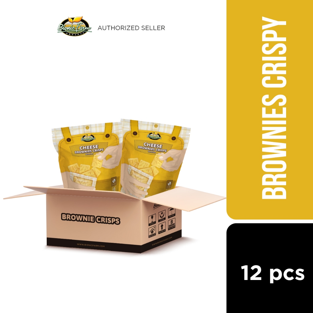 

Bionic Farm Cheese Brownies Crisps 35g - 12 pcs