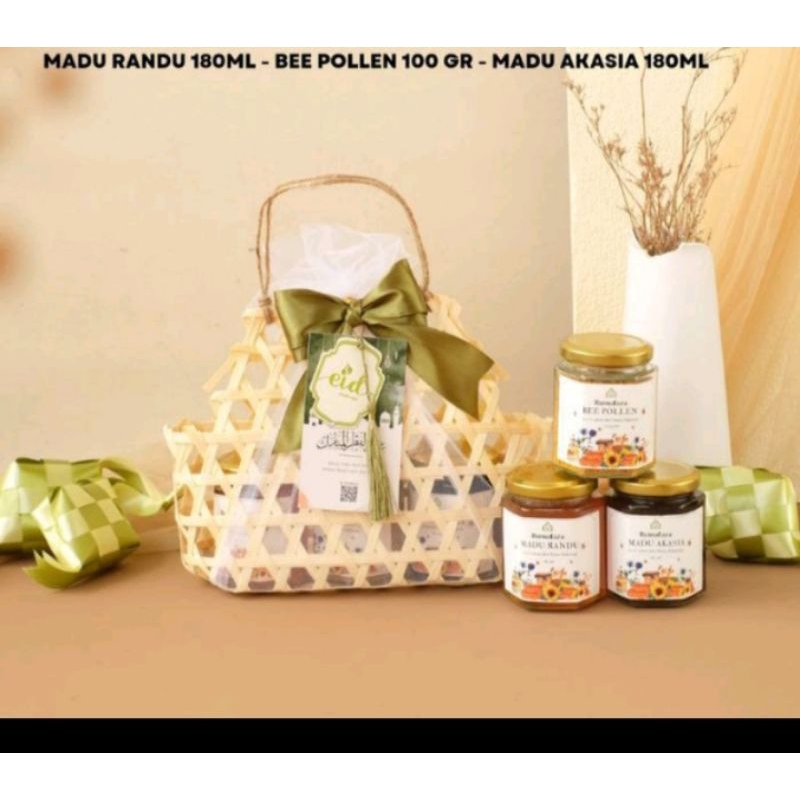 

CLASSICHEALTHYSETHAMPERS(2JARMADU1JARBEEPOLLEN)