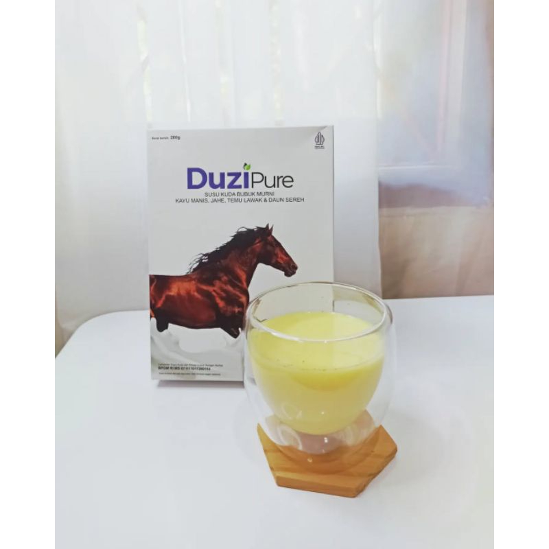 

Susu Kuda Duzi Pure 200 Gram - Susu Kuda Bubuk Murni Susu Kuda Plus Herbal Atasi Nyeri Sendi Pegal Linu dan Asam Urat