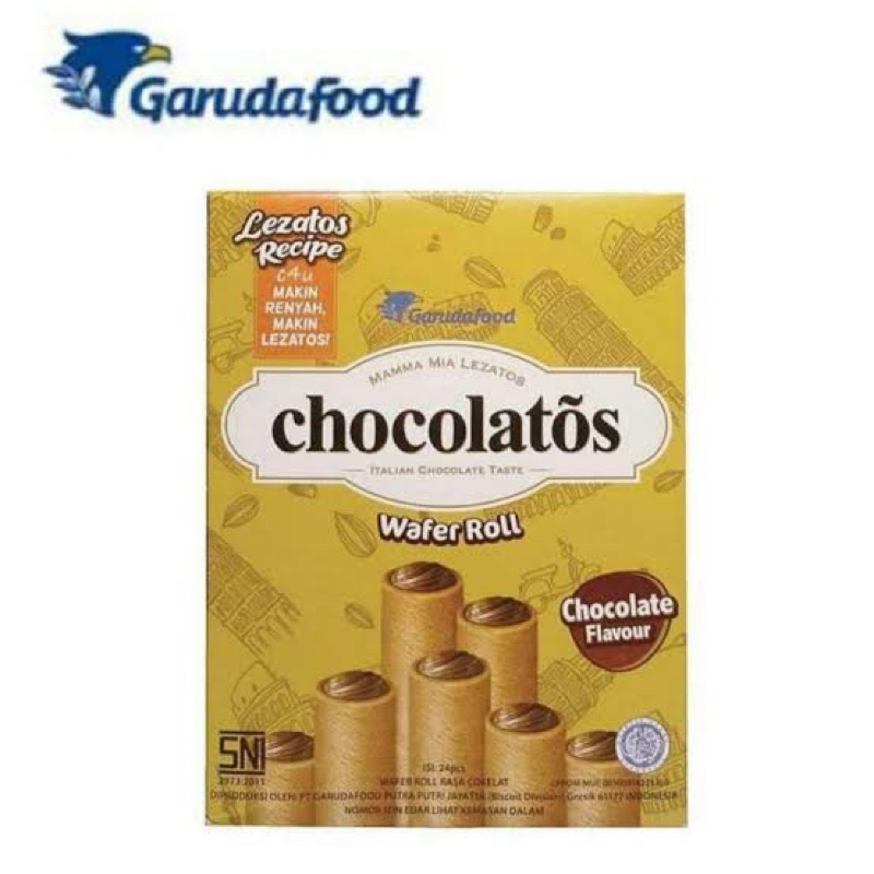 

[READY] Chocolatos Wafer Stick 500 24 pcs @7gr