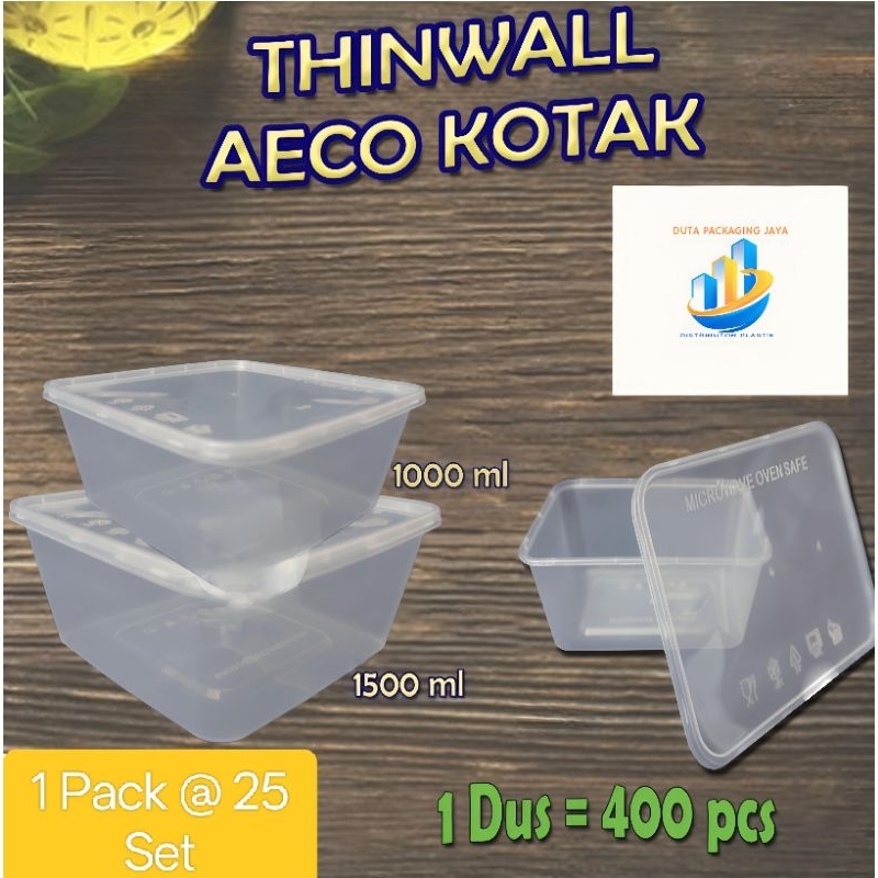 Thinwall Aeco Kotak/SQ Ukr 1000ml & 1500ml