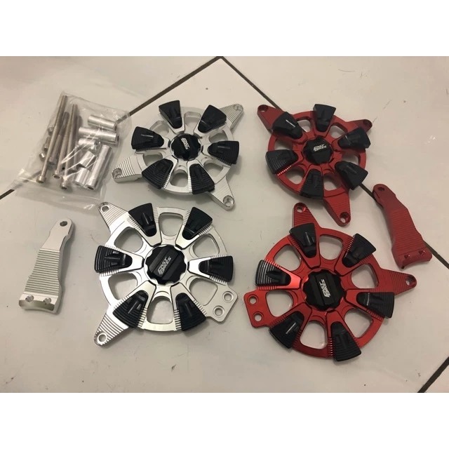 Cover Engine FB CNC Pelindung Tutup Mesin Fastbikes Motor Yamaha Vixion New, Vixion Old, R15, Xabre,