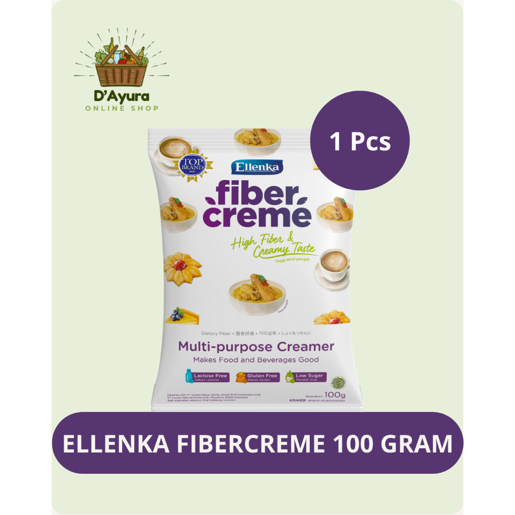 

Ellenka FiberCreme 100gram - 1pcs