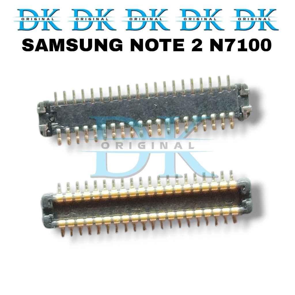 Konektor Lcd Samsung Note 2 N7100 Soket Connector Lcd 40 Pin Di Mesin
