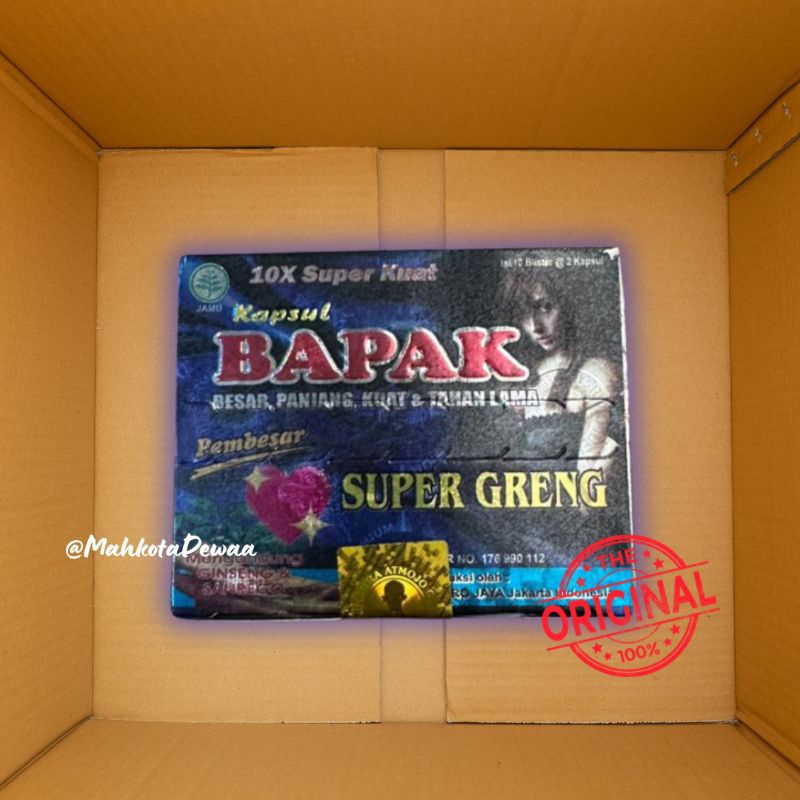 

Super Kuat Kapsul Bapak Original