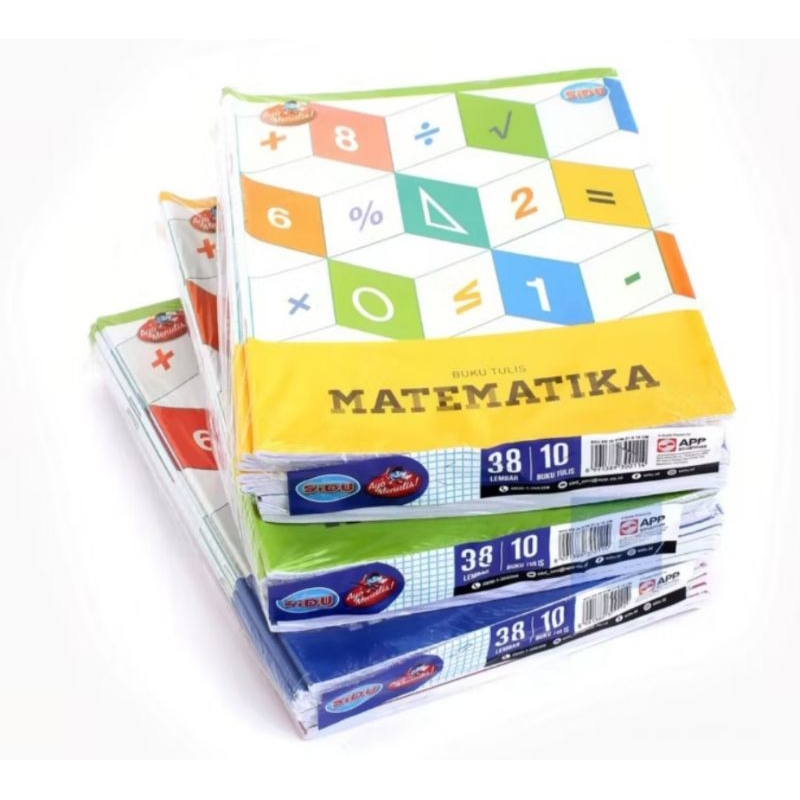 

BUKU TULIS KOTAK MATEMATIKA SIDU 38 LEMBAR (PAK) / BUKU STRIMIN / BUKU KOTAK MATEMATIKA