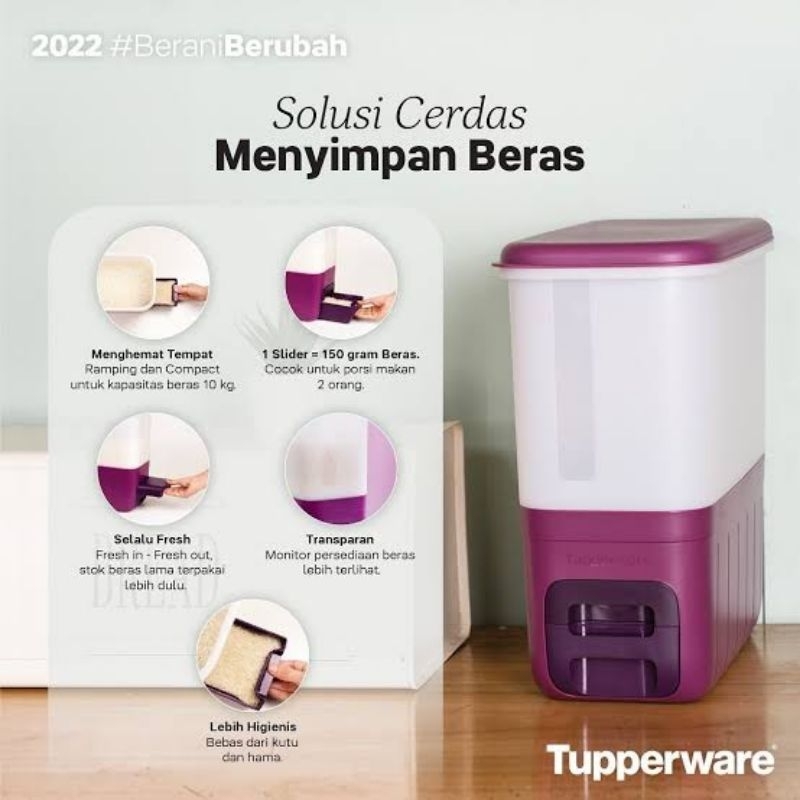 RICE SMART 10KG TUPPERWARE