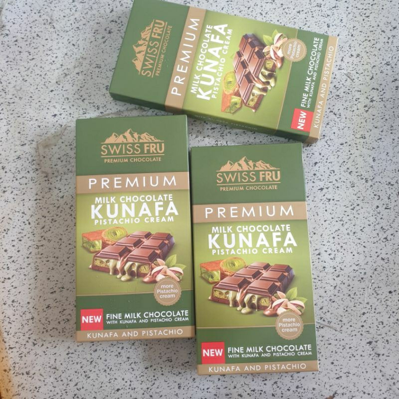 

PREMIUM MILK CHOCOLATE KUNAFA | COKLAT DUBAI| COKLAT MESIR