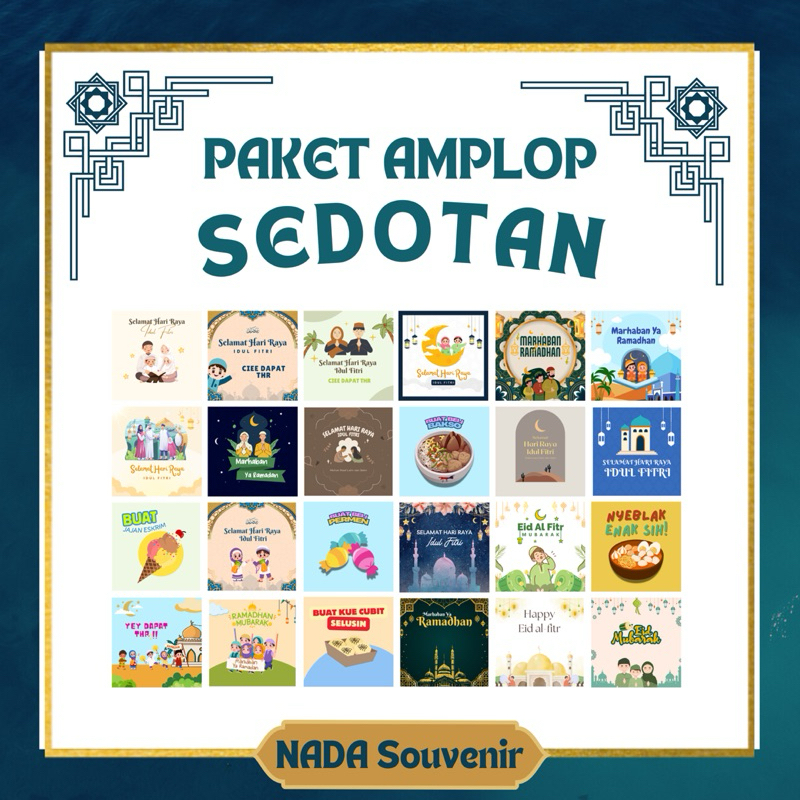 

Amplop Lebaran Unik Motif Sedotan – Desain Kekinian & Menarik untuk THR