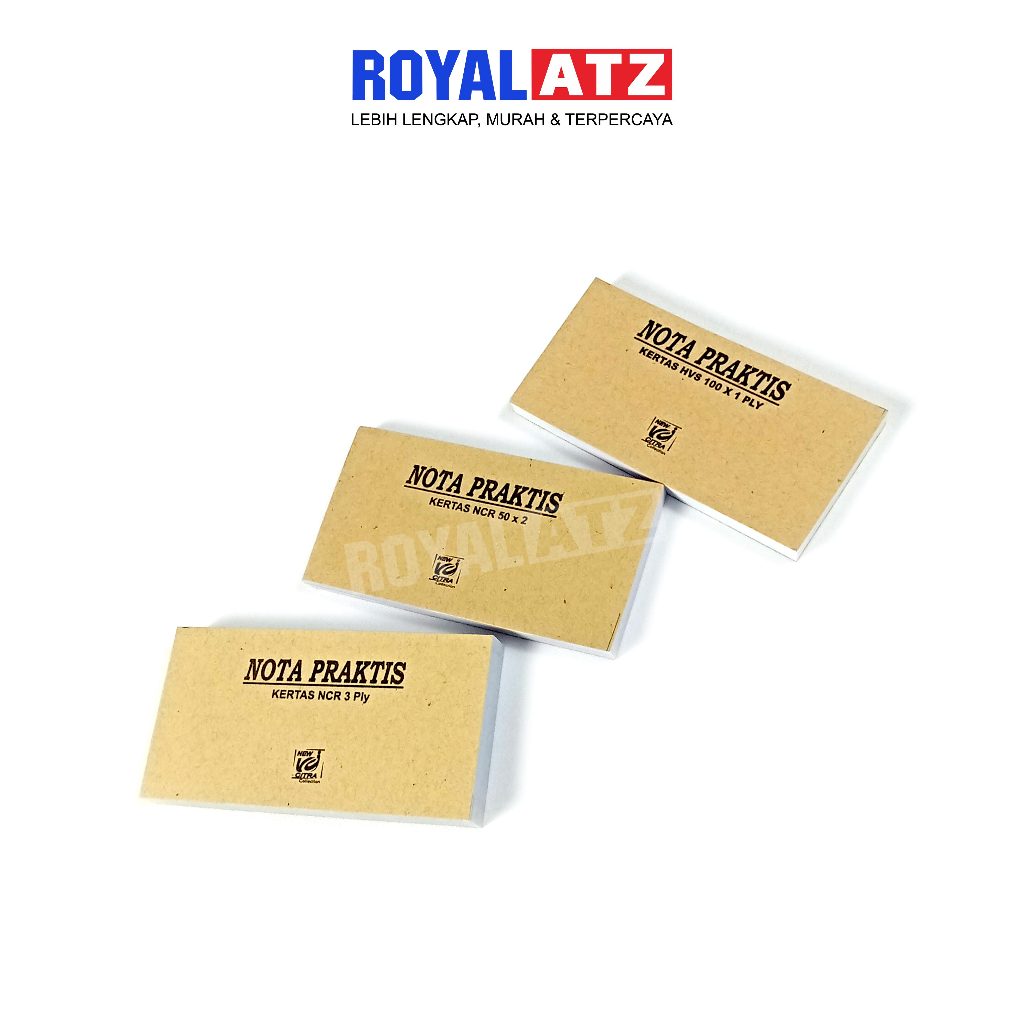 

Nota Praktis & Nota Mini / Aneka Buku Nota / Nota Kontan Ukuran Kecil
