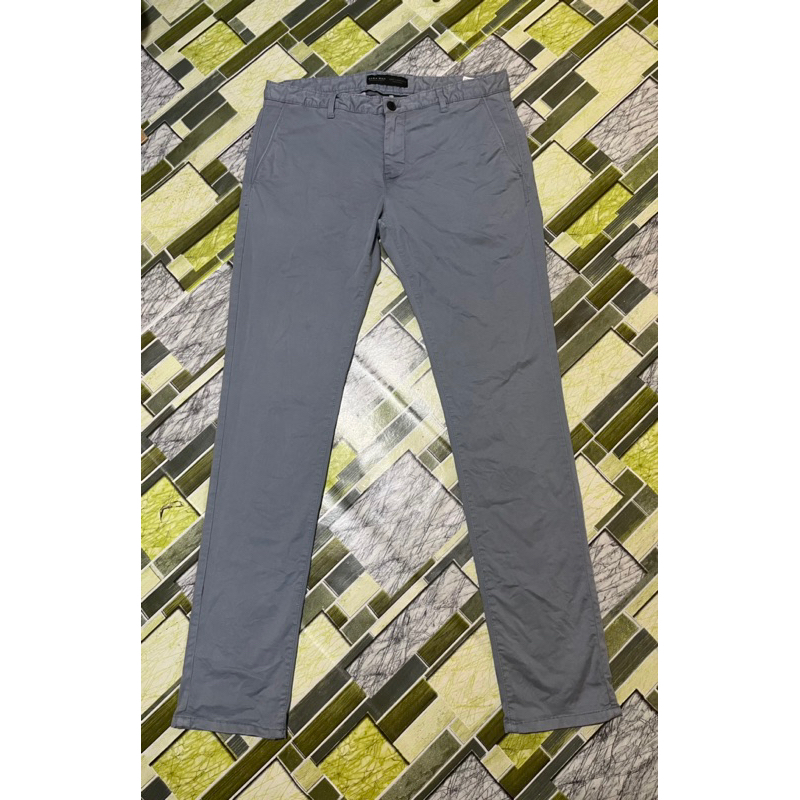 Zara Man chino pants pria second size 34