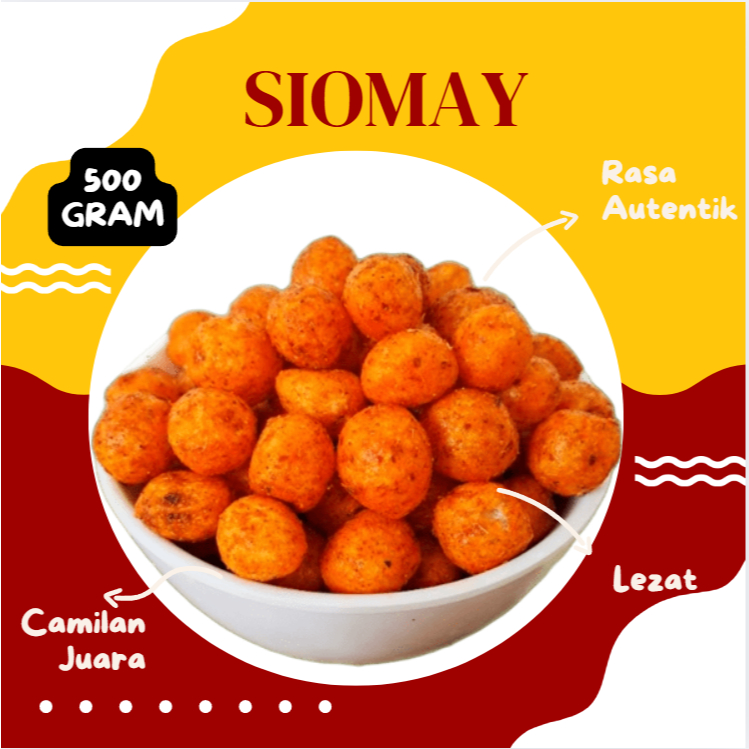 

Siomay pedas aroma daun jeruk berat 500 gram
