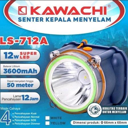 KAWACHI | Senter Kepala LS-712A | Senter Menyelam | Senter Darurat