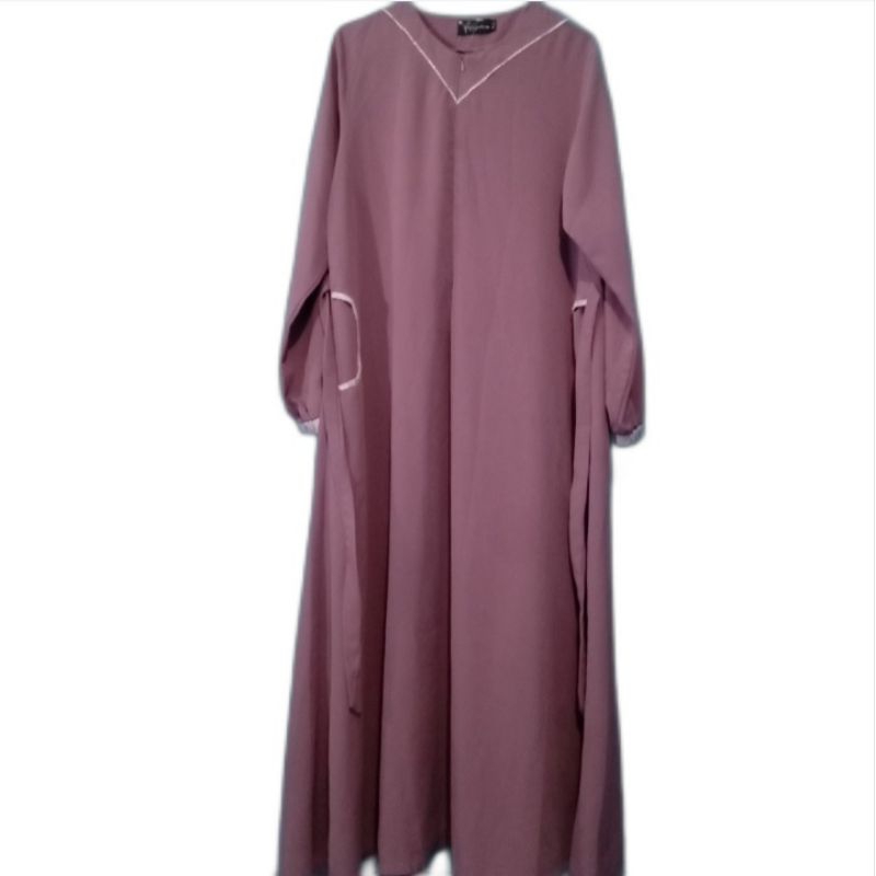 GAMIS WANITA REMAJA GAMIS SET HIJAB + NIQOB GAMIS SYAR'I MERK PONDOK SUNNAH