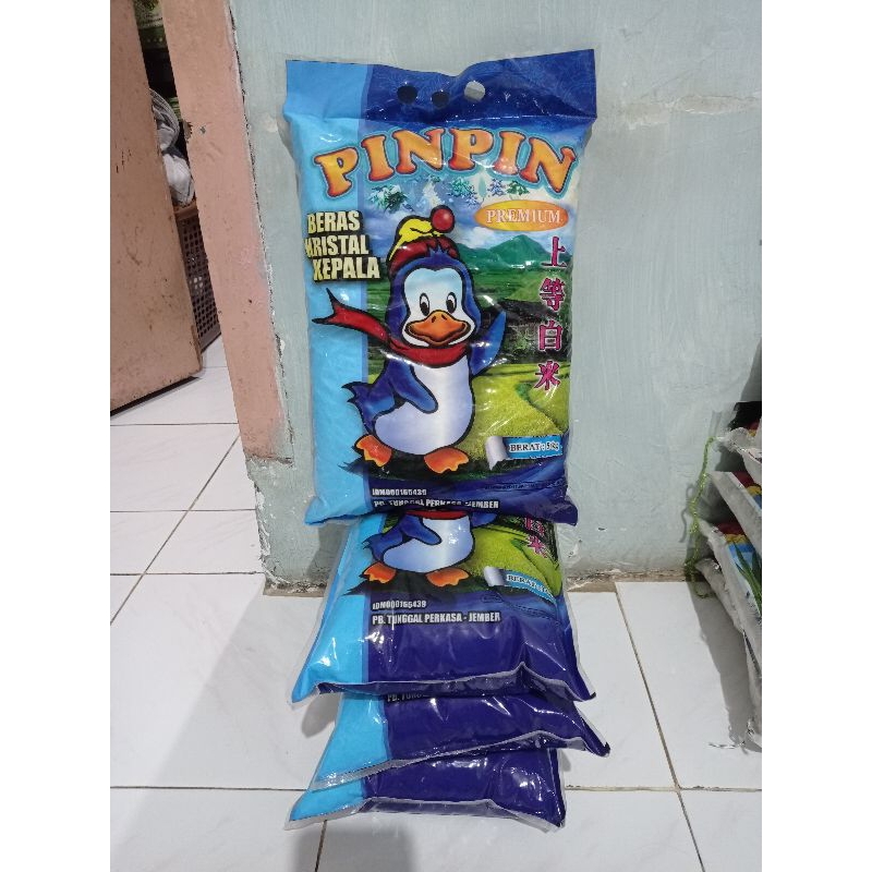 

Beras Premium Pinpin varian 3kg, varian beras zakat