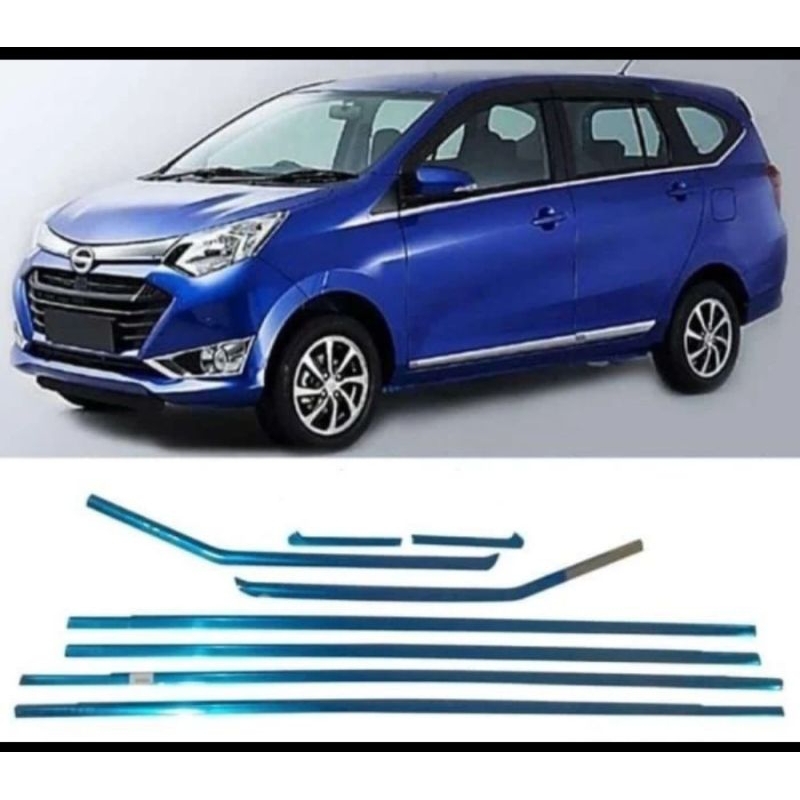 Lis kaca samping calya 8 pcs