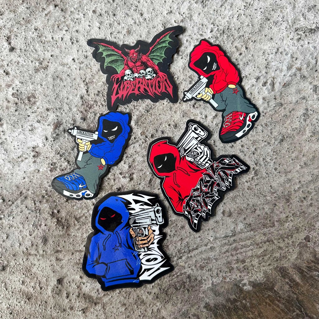 

Stiker Pack Liberation Art Collection | Liberation Merch