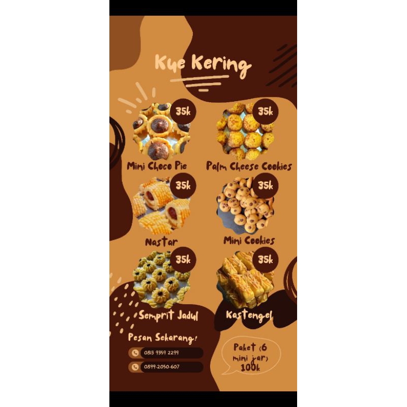 

kue Kering Paket Mini