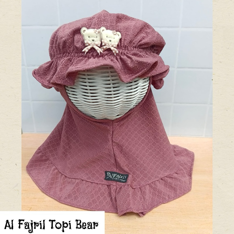 AL FAJRIL TOPI BEAR // HIJAB ANAK TOPI BEAR BY AL FAJRIL COLLECTION