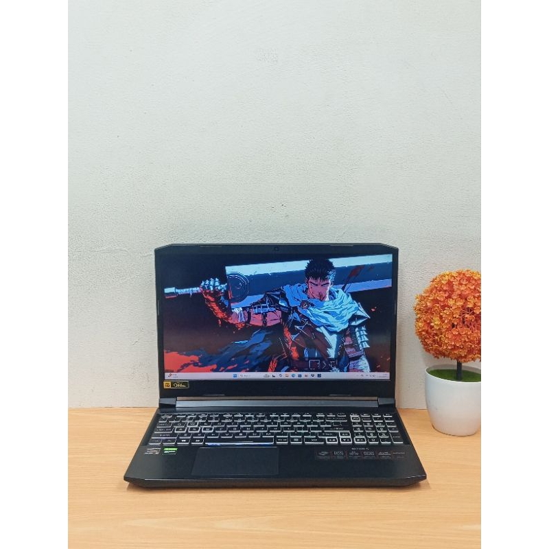 Laptop Acer Nitro 5 AN515-45 AMD Ryzen 5 5600H Vga Nvidia GerForce GTX 1650 4Gb Ram8Gb/Ssd512Gb
